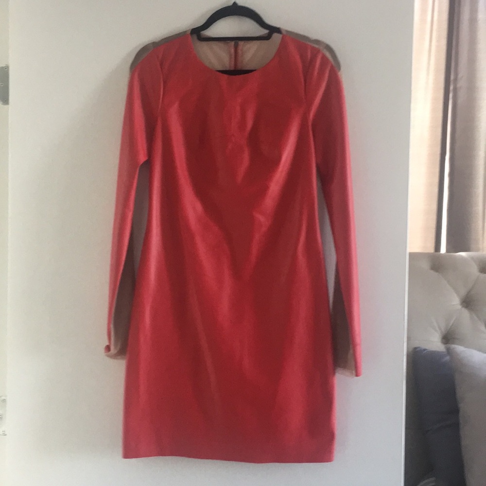 Vegan Leather Dress